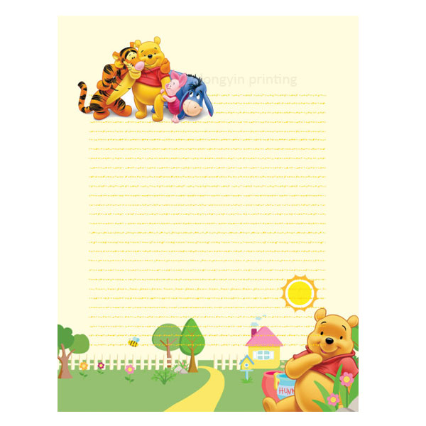 Animal Writing Paper Printing,Wholesale Writing Paper