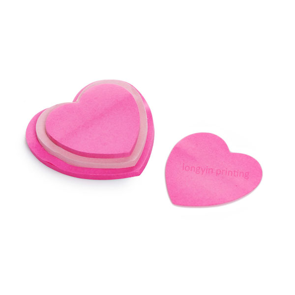 Heart-shaped Scratch Pad Printing,Scratchpads Printing