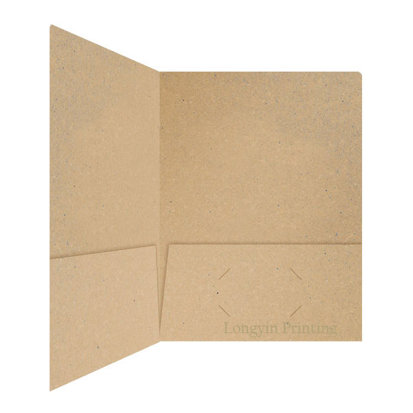 Kraft Paper Folder Printing,Custom Folder Sleeve