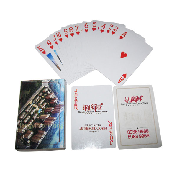 Exquisite Poker Printing,Publicity Poker Printing Service