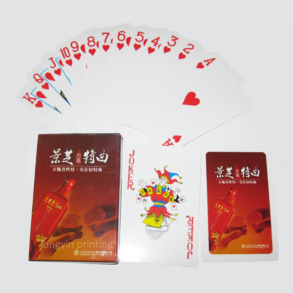 Wine Poker Printing,Promotion Poker Printing Service