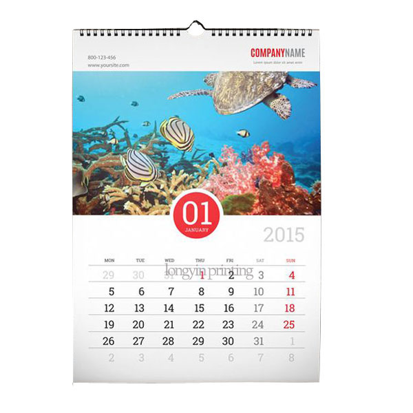 Wall Calendar China Style Calendar,2017 Calendar Printing