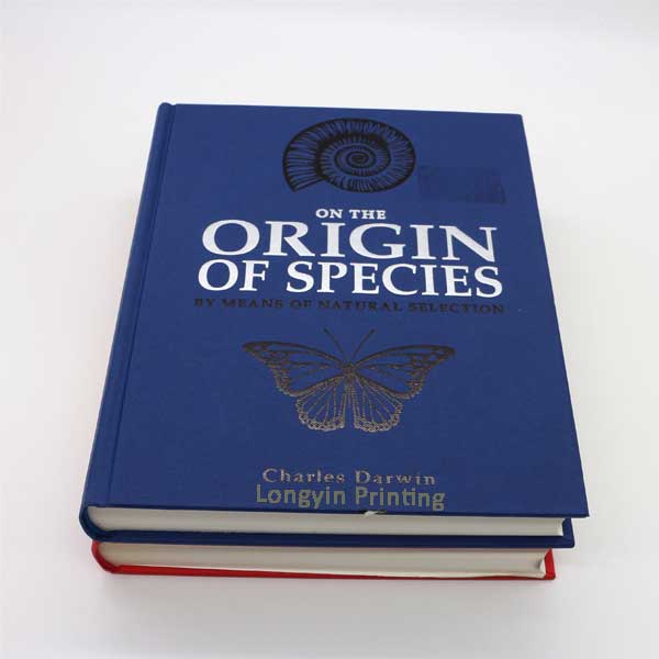 Round back Hardcase Printing Service ,Hardcover Book Printing in China,