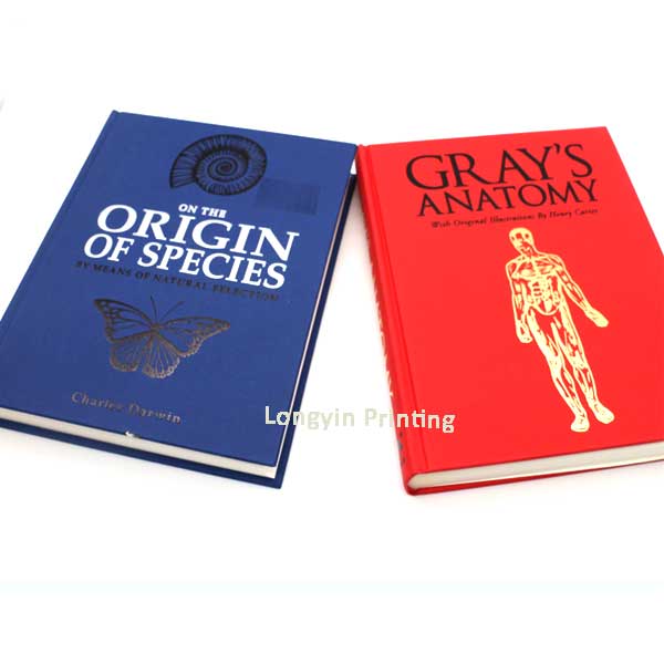 Round back Hardcase Printing Service ,Hardcover Book Printing in China,