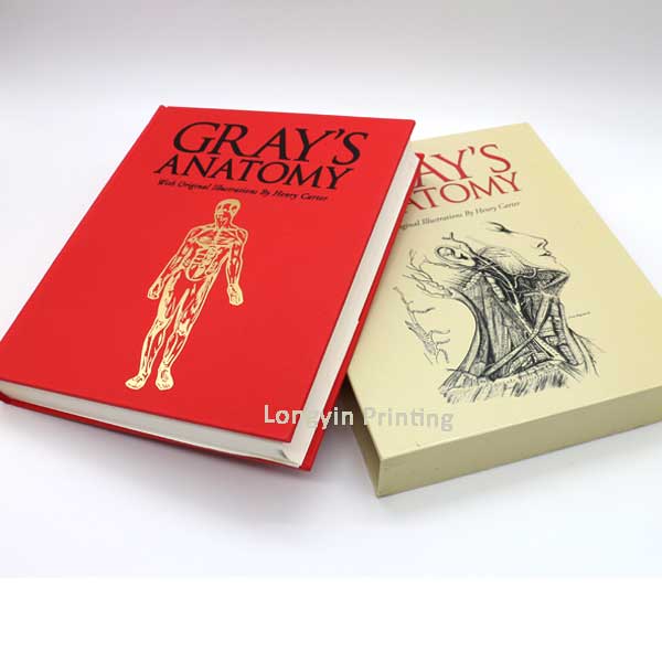 Round back Hardcase Printing Service ,Hardcover Book Printing in China,