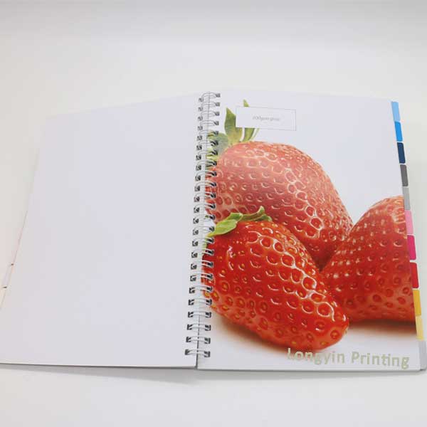 Wire-O Book ,Spiral book printing service in China