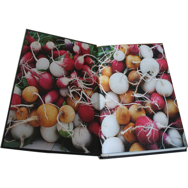 Cooking Hardcover book Printing.  Printing service.