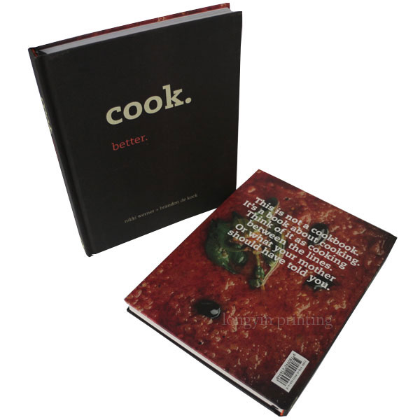 Cook Book. Hardcover Book Printing Service In Shenzhen