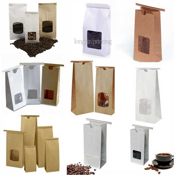 Foodstuff Paper Bag Printing,Food Grade Paper Bag Printing