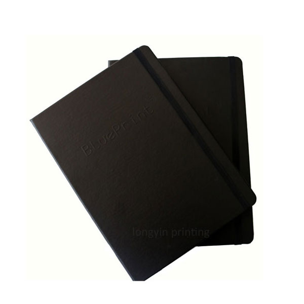 PU leather cover notebook printing