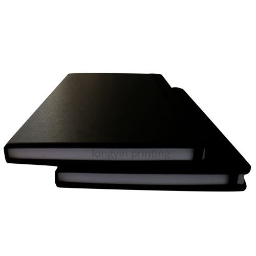 PU leather cover notebook printing