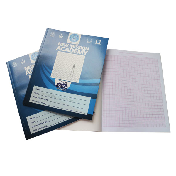 School paperback exercise book printing