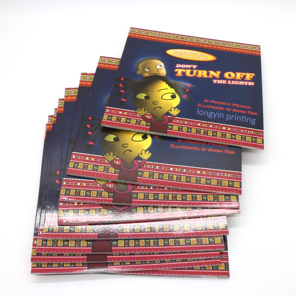 Offset film lamination softcover book