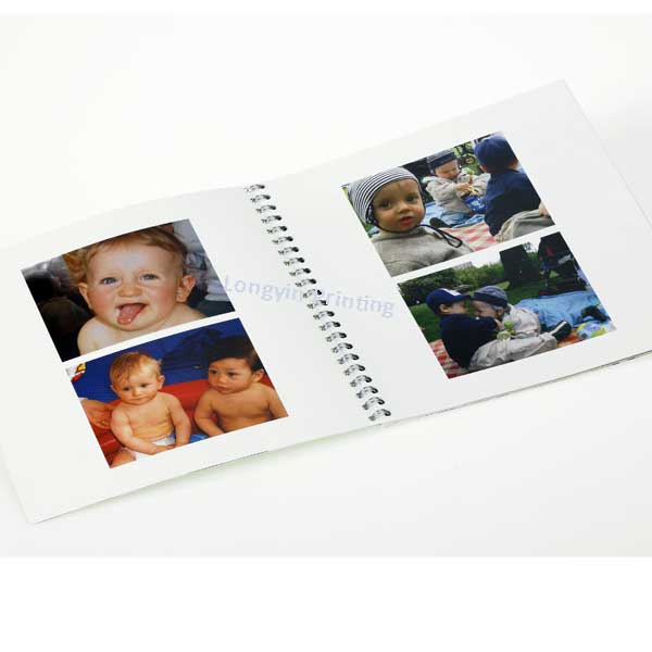 Full color printed spiral binding children book