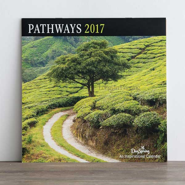 Pathways Wall Calendar Printing,2017 Calendar Printing