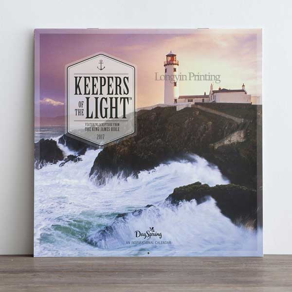 Keepers Light Wall Calendar Printing,Make 2017 Wall Calendar