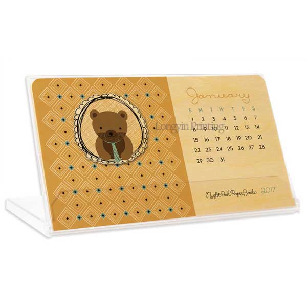 Make 2017 Desk Calendar,2017 Calendar Printing